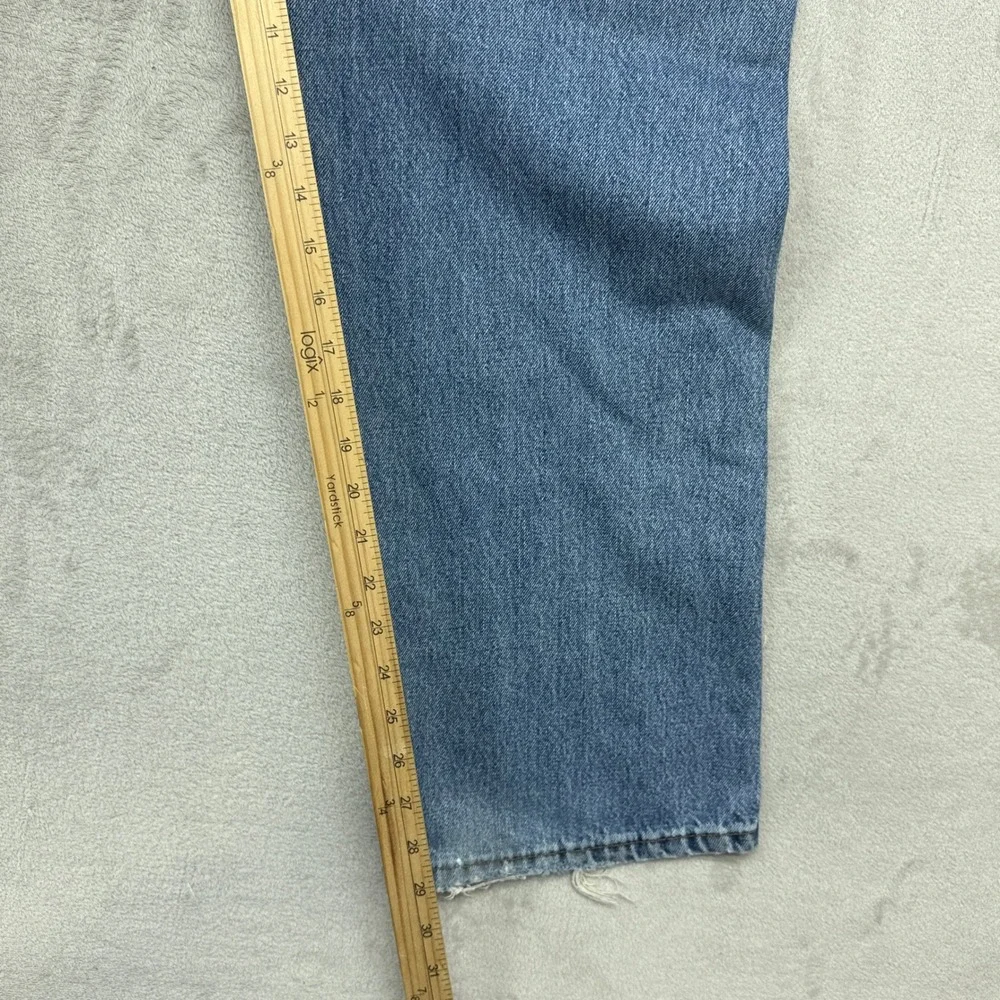 Levi's 505 Regular Fit Jeans Mens 40x30 Blue Straight Leg Medium Wash Denim